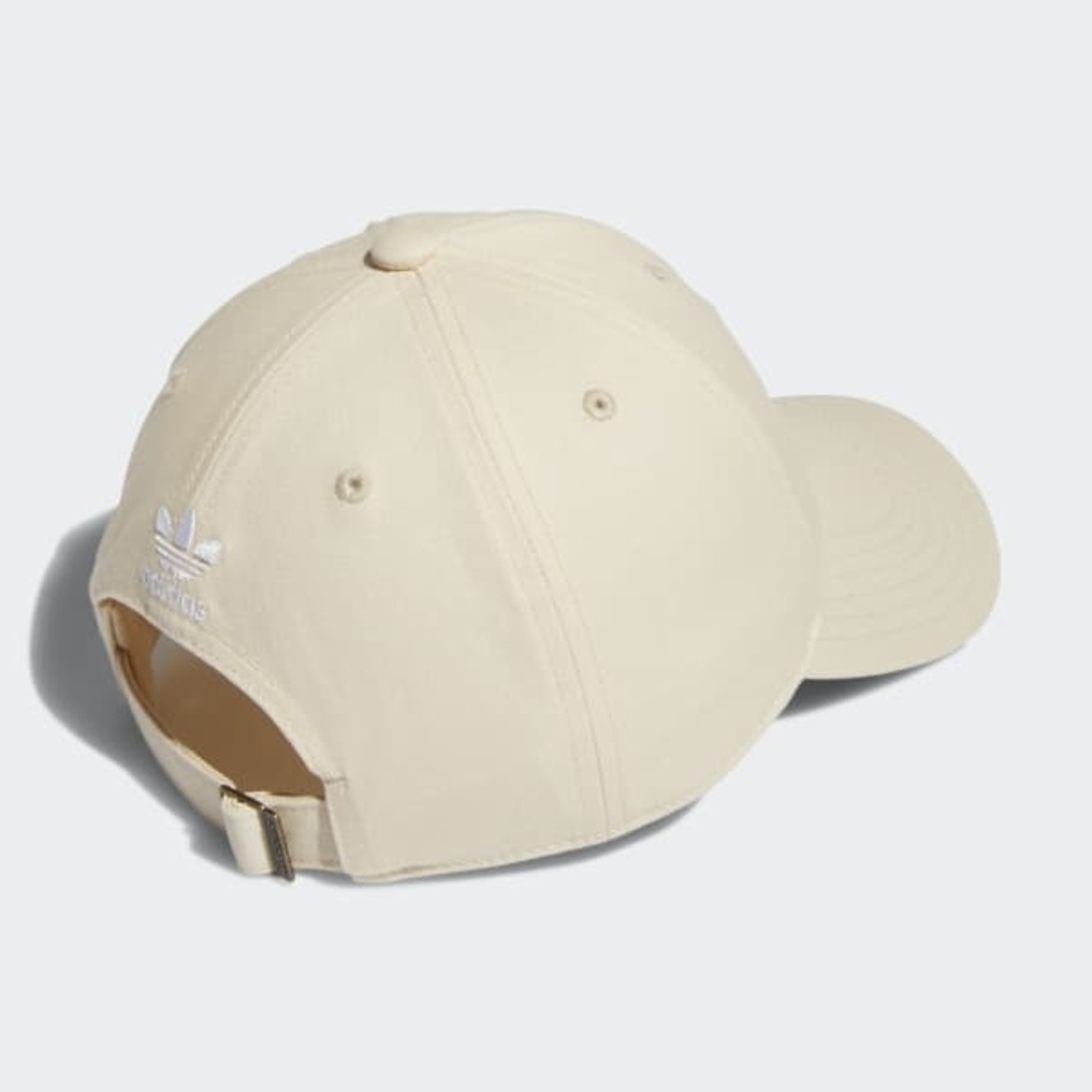 Adidas Originals Wonder White Strapback Hat Adjustable Fit Cotton Unisex Cap - Picture 2 of 6